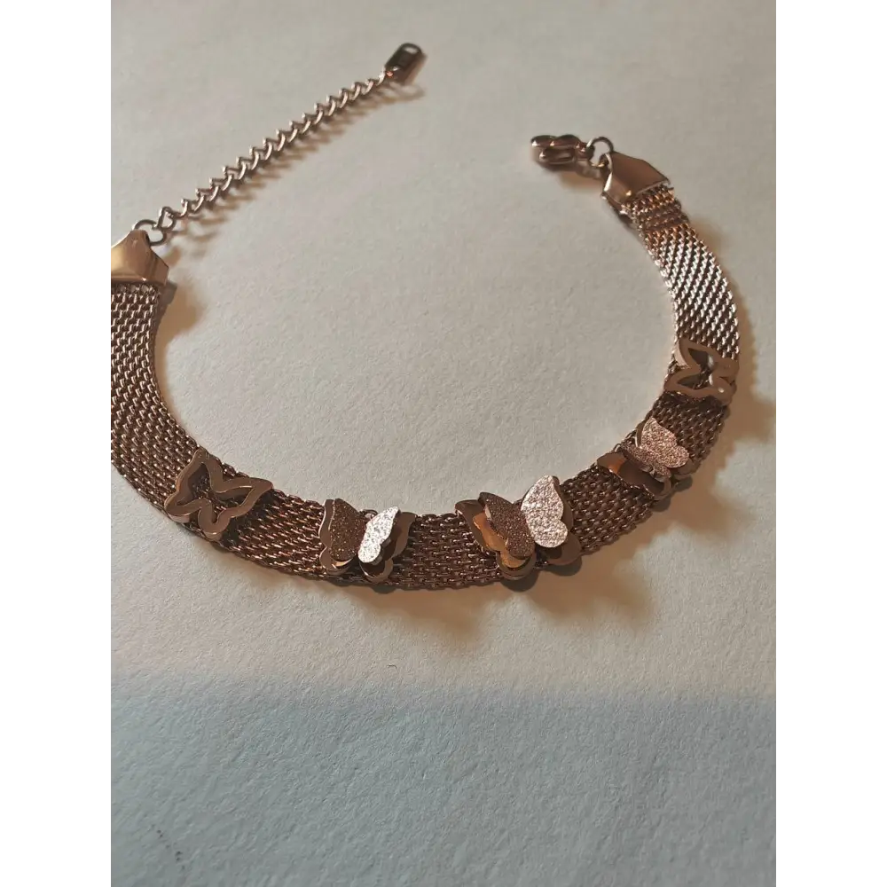 Adair Butterfly design Free Size Bracelet - Bracelet