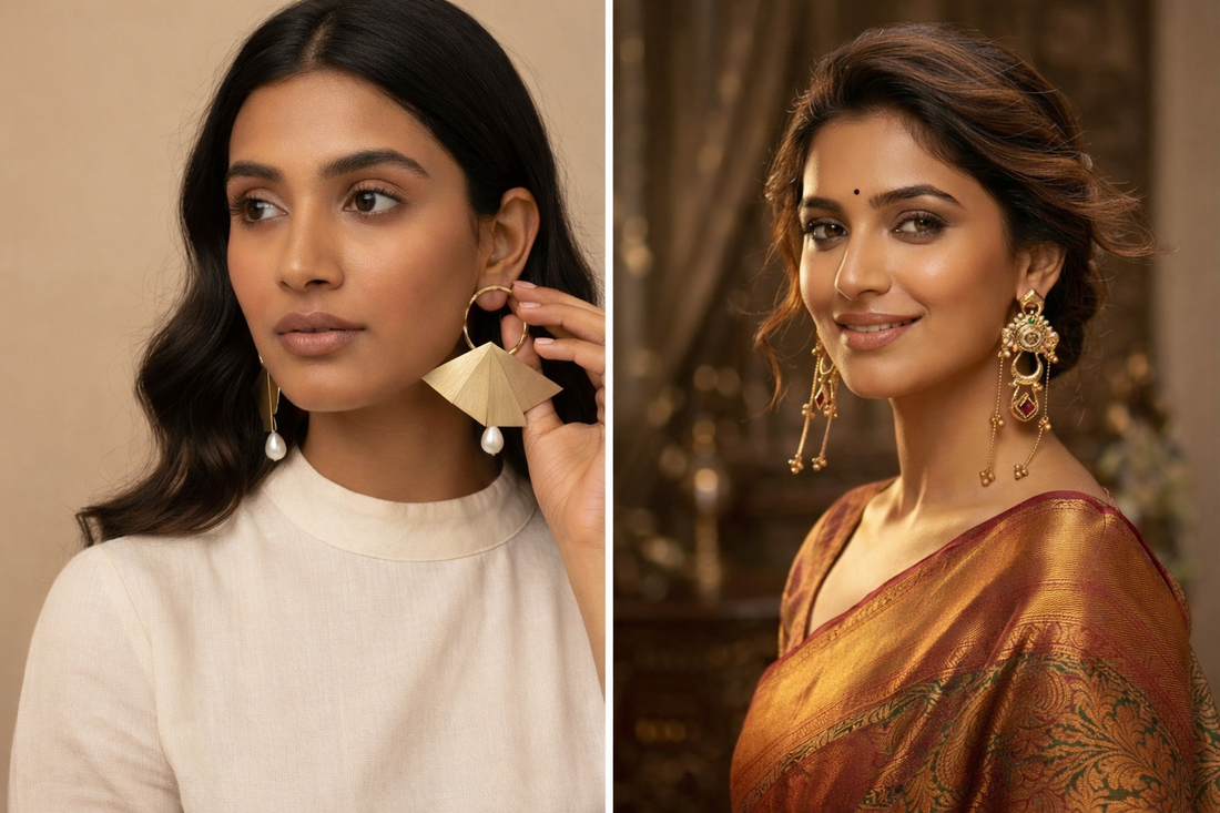 Discover the Everyday Elegance of Brass Jewellery with Yugavi - YUGAVI