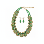 Golden-green Geometric Chunky