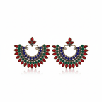 Kundan Hoop Earrings