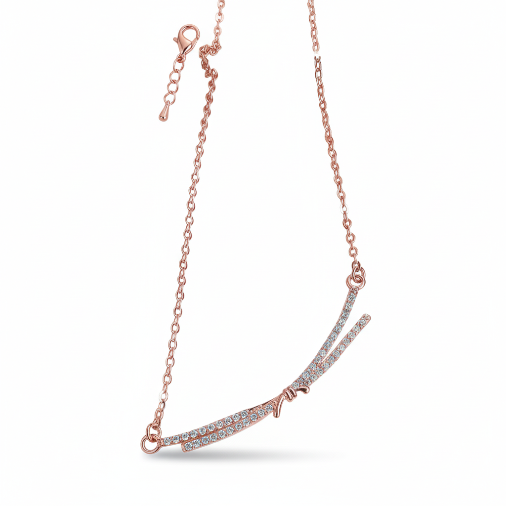 Zirconia Knot Pendant