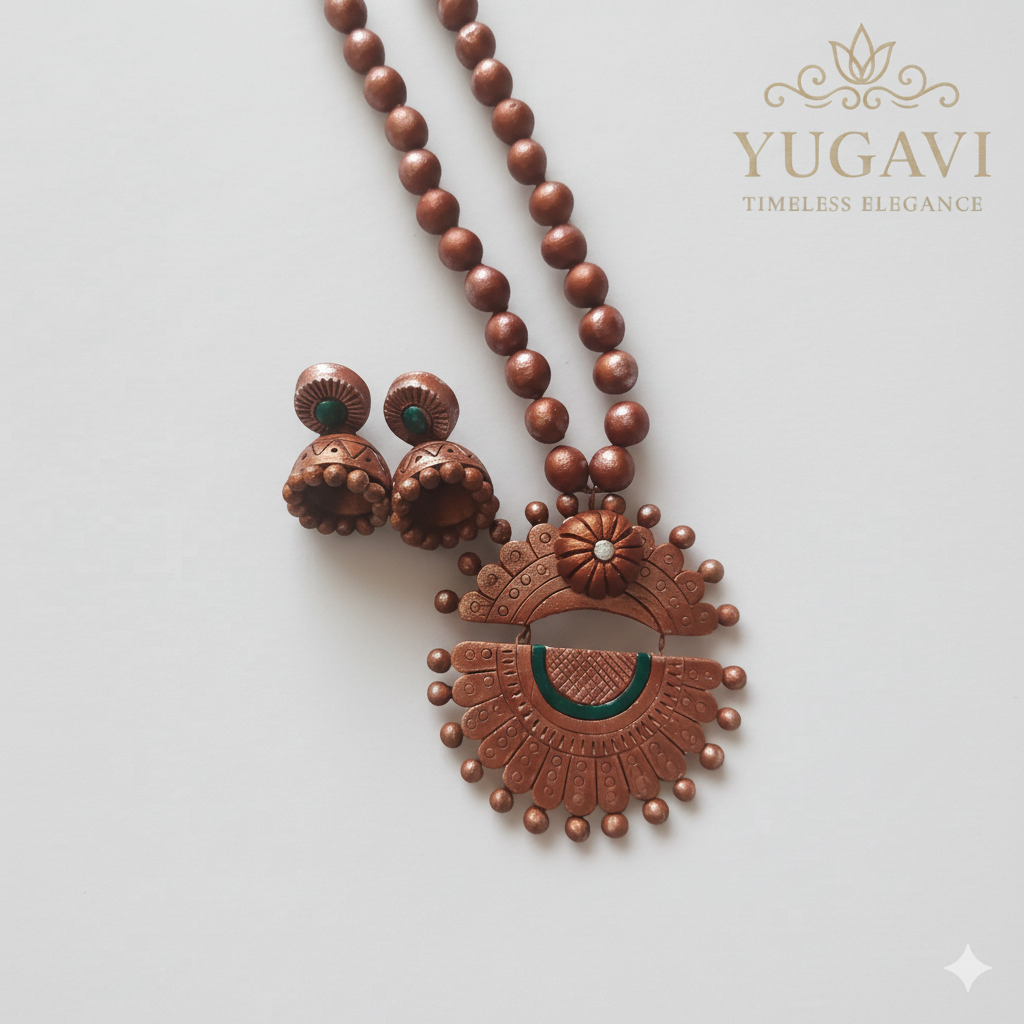 Handmade Terracotta Necklace