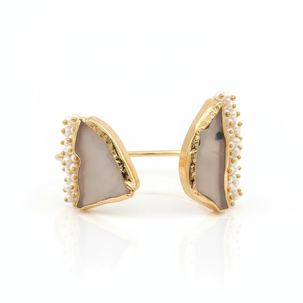 Gold Stone Bracelet