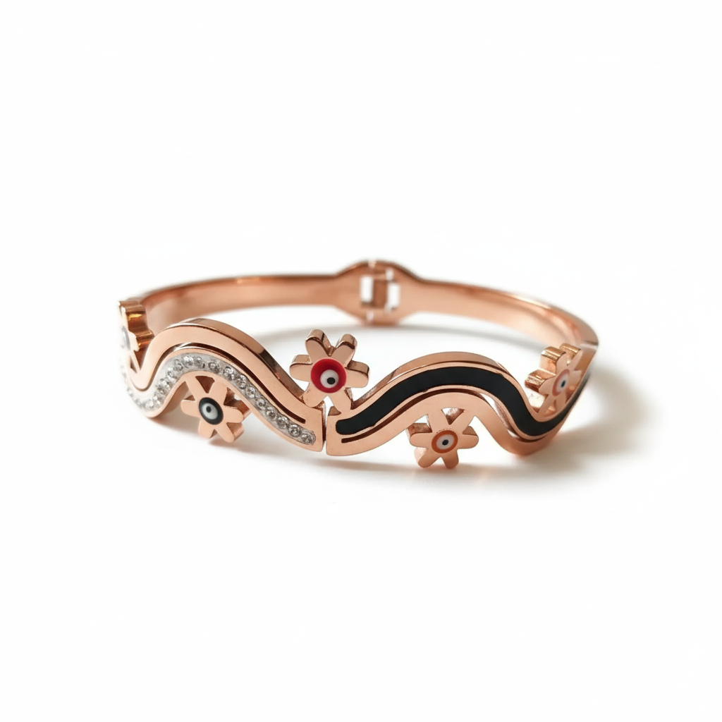 Twister Bracelet 18K Rose Bracelet