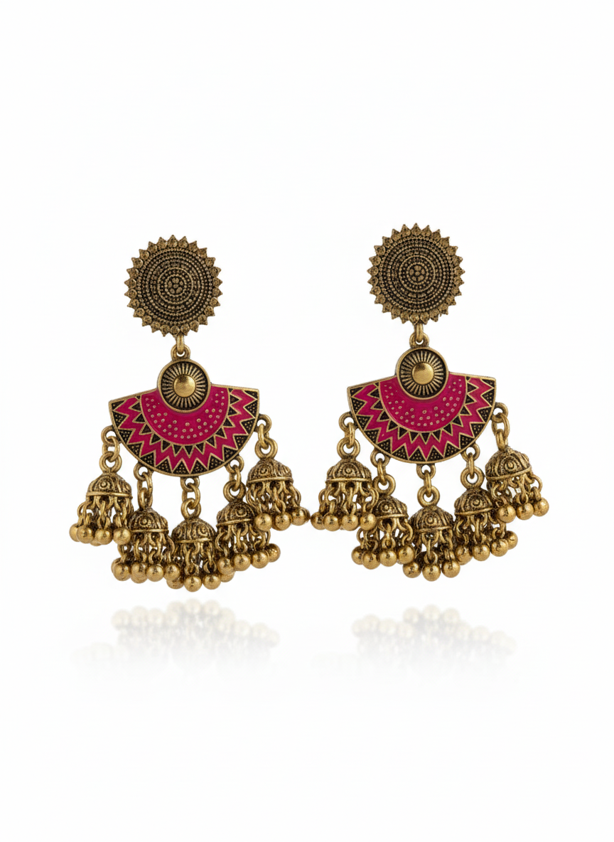 Antique Jhumka Earrings