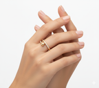 Majestic Teal Stone Cocktail Ring