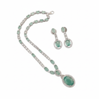 Semi-Precious Jade Stones Necklace