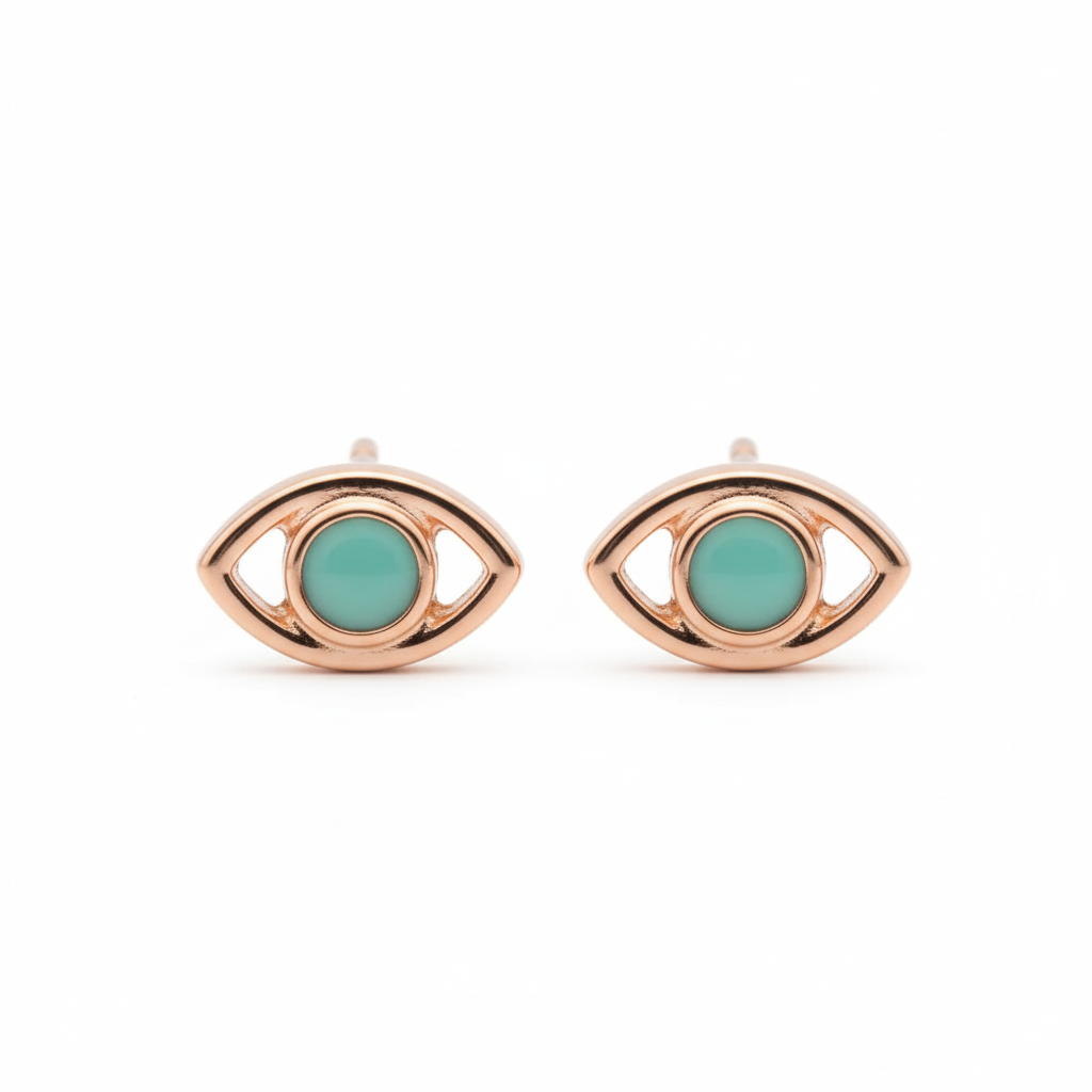 Evil-Eye Studs