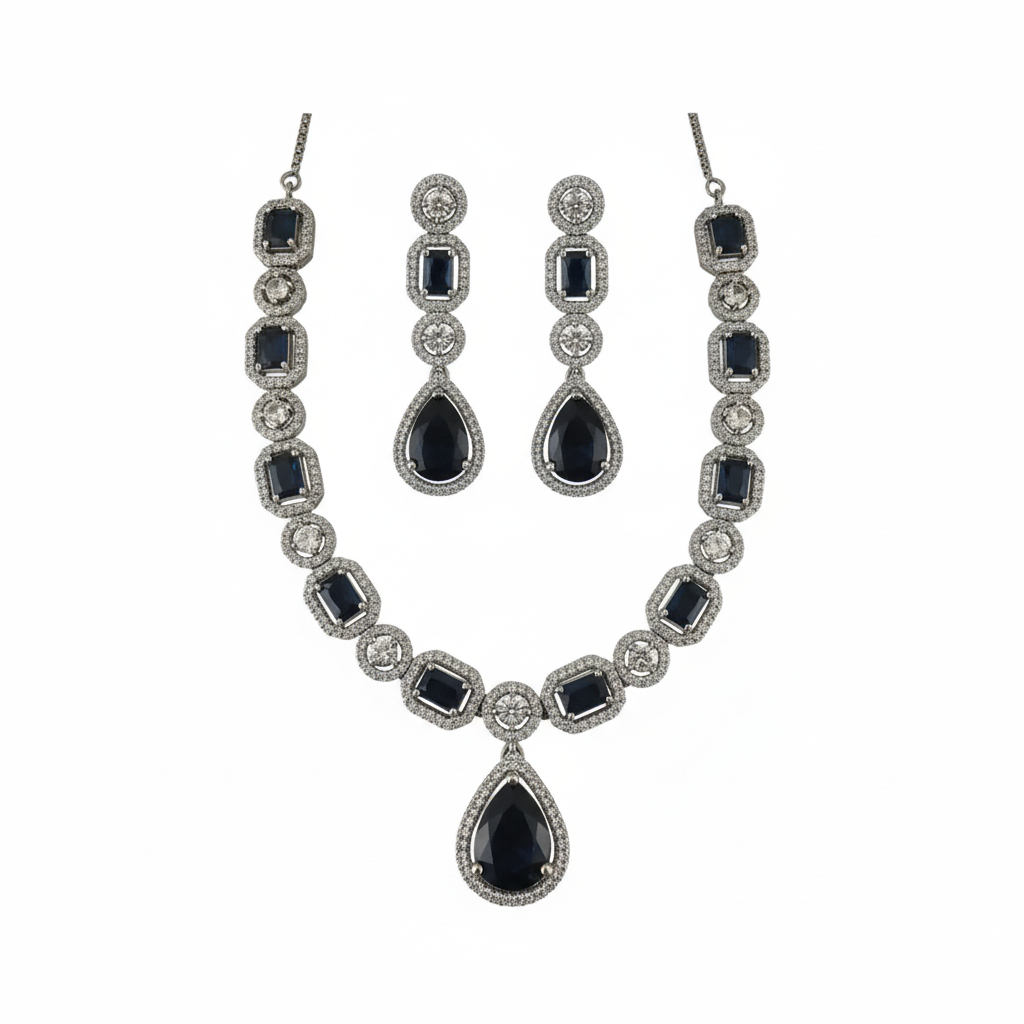 Semi Precious Stones Necklace