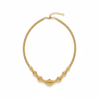 Gold Plated Twisted Necklace