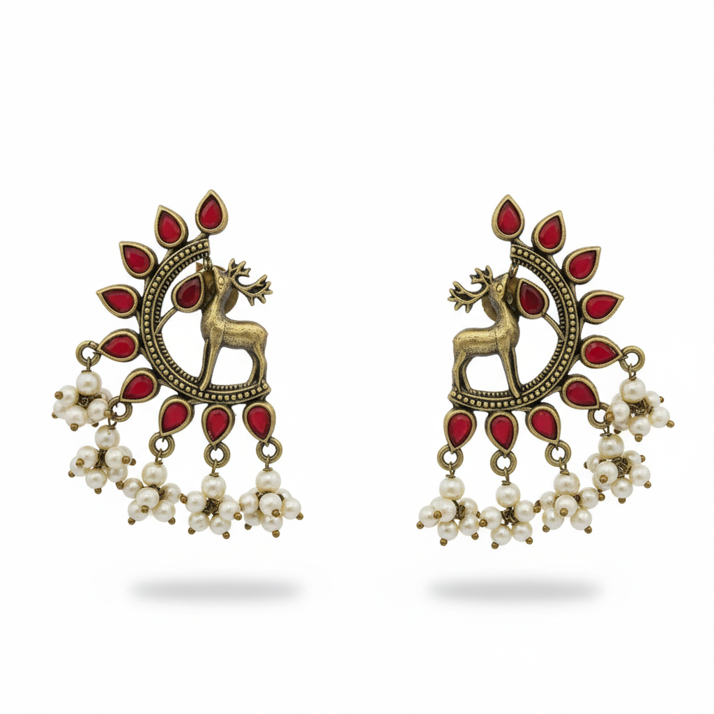 Meenakari Earrings
