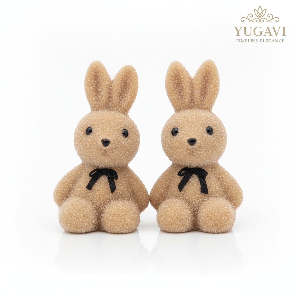 Bunny Velvet Earrings
