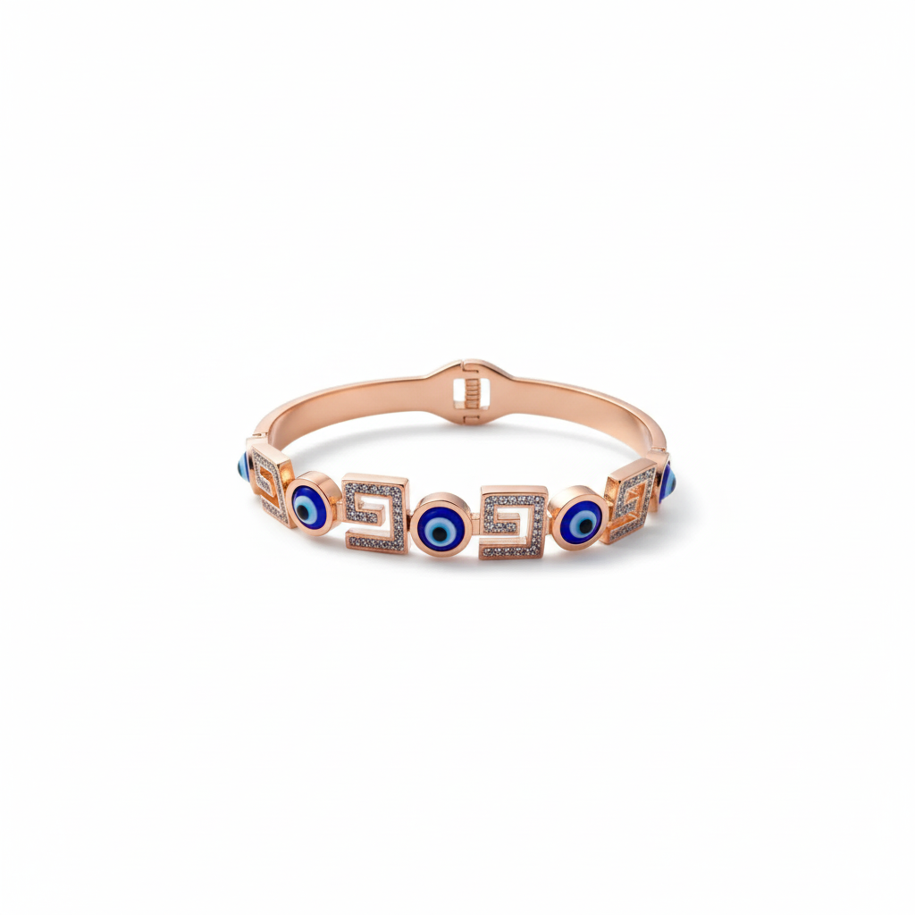 Magnetic Evil Eye Charm Bracelet