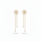 Anti-Tarnish Flower Earrings