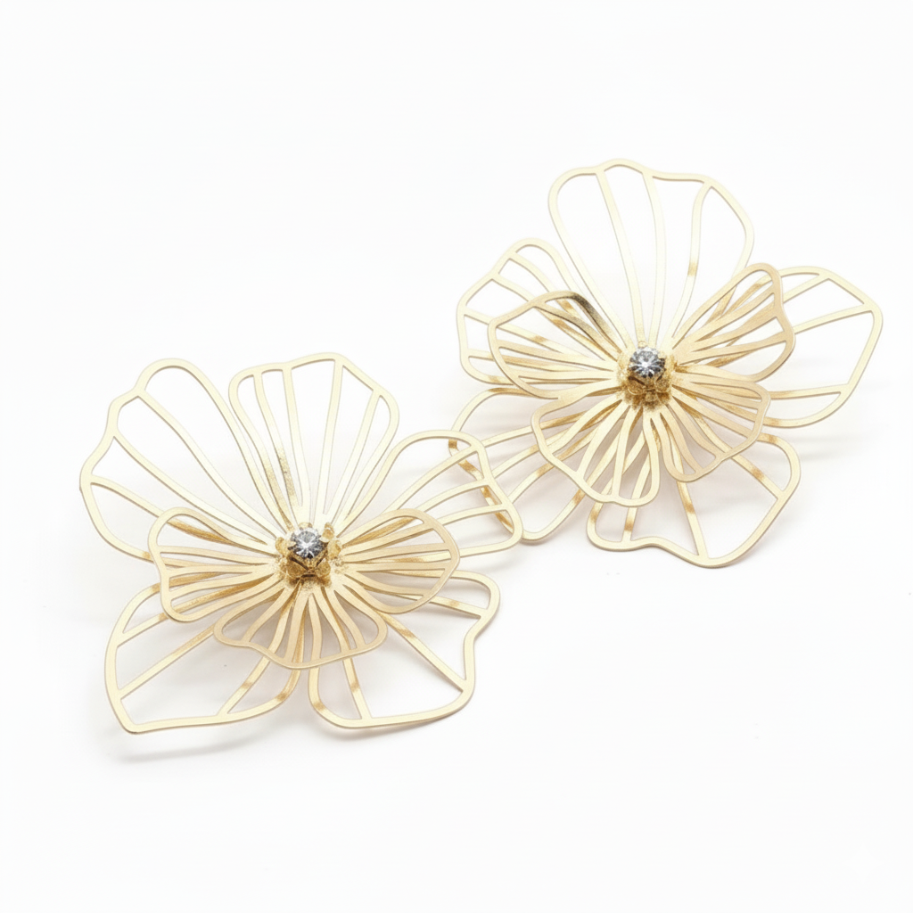 Golden Bloom Earrings
