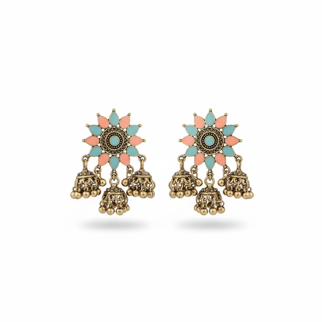 Pastel Bloom Earrings