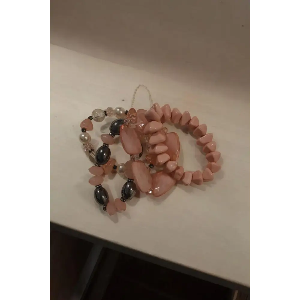 Adair Bracelet Pink set of 4