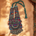 Adair Fabric Necklace for Festive Season - Necklace