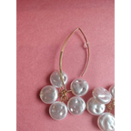 Adair Freshwater Crushed Pearls Earrings - Earrings