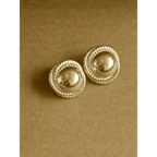 Adair Gold Balls Party Wear Earrings - Earrings