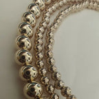 Adair Golden Beads Necklace - Light Weight - Necklace