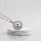 Adair Good Luck Charm Evil Eye Necklace - Necklace