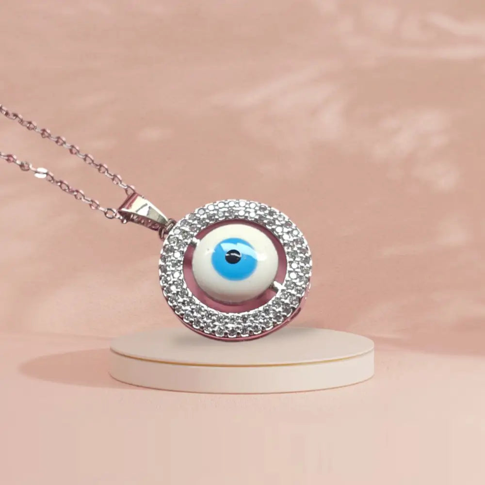 Adair Good Luck Charm Evil Eye Necklace - Necklace