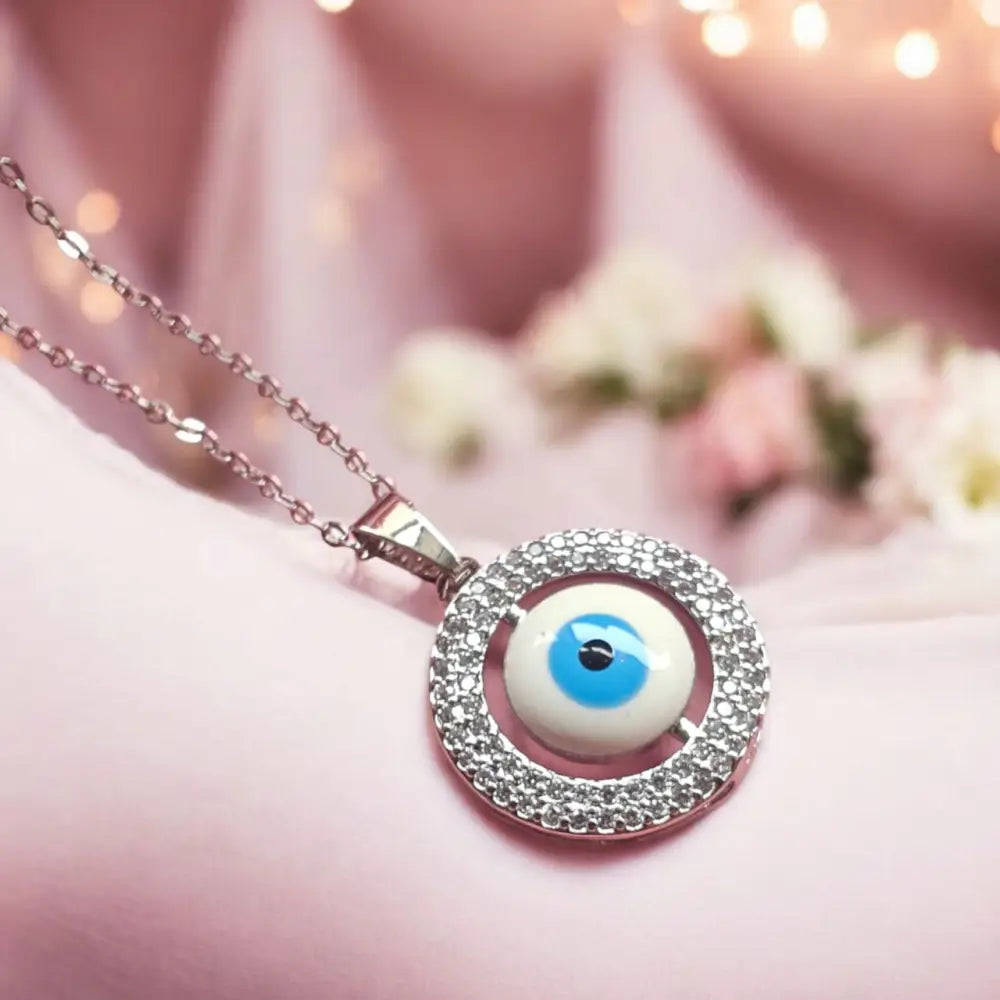 Adair Good Luck Charm Evil Eye Necklace - Necklace