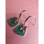 Adair Green Korean Studs Earrings Silver and Gold Color - Earrings