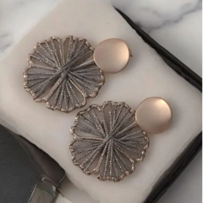 Adair Handmade Knitting Earrings - Earrings