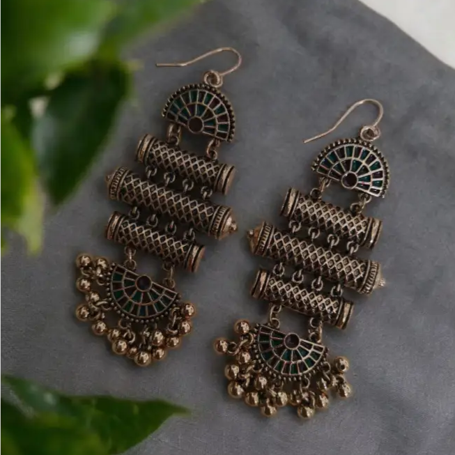 Adair Hook Long Earrings - Earrings