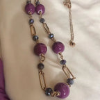 Adair Long Mala with Beads - Necklace