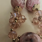 Adair Pink Statement Necklace - Necklace