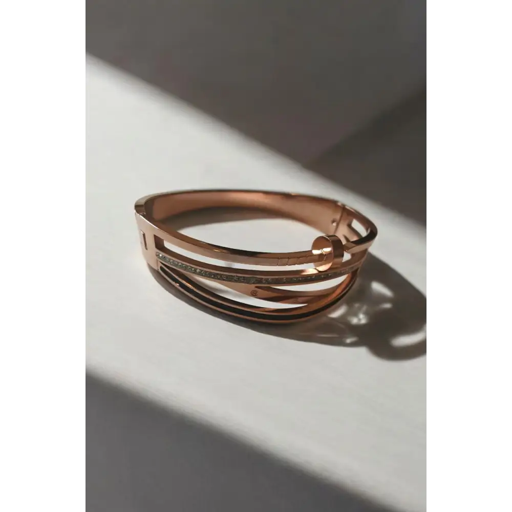 Adair Rose gold Stainless Steel Bracelet - Bracelet