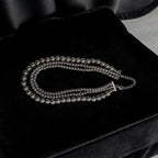 Adair Silver Based Beads Necklace - Light Weight - Necklace