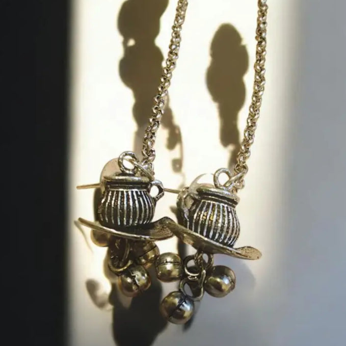 Adair Silver Mirage Tea Saucer Earrings - Earrings