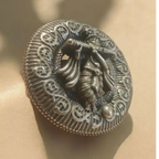 Adair Silver-Plated Krishna Adjustable Finger Ring - Rings
