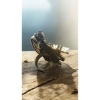 Adair Silver-Plated Oxidized Ring - Rings