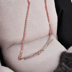 Adair Zirconia Knot Pendant Necklace - Necklace