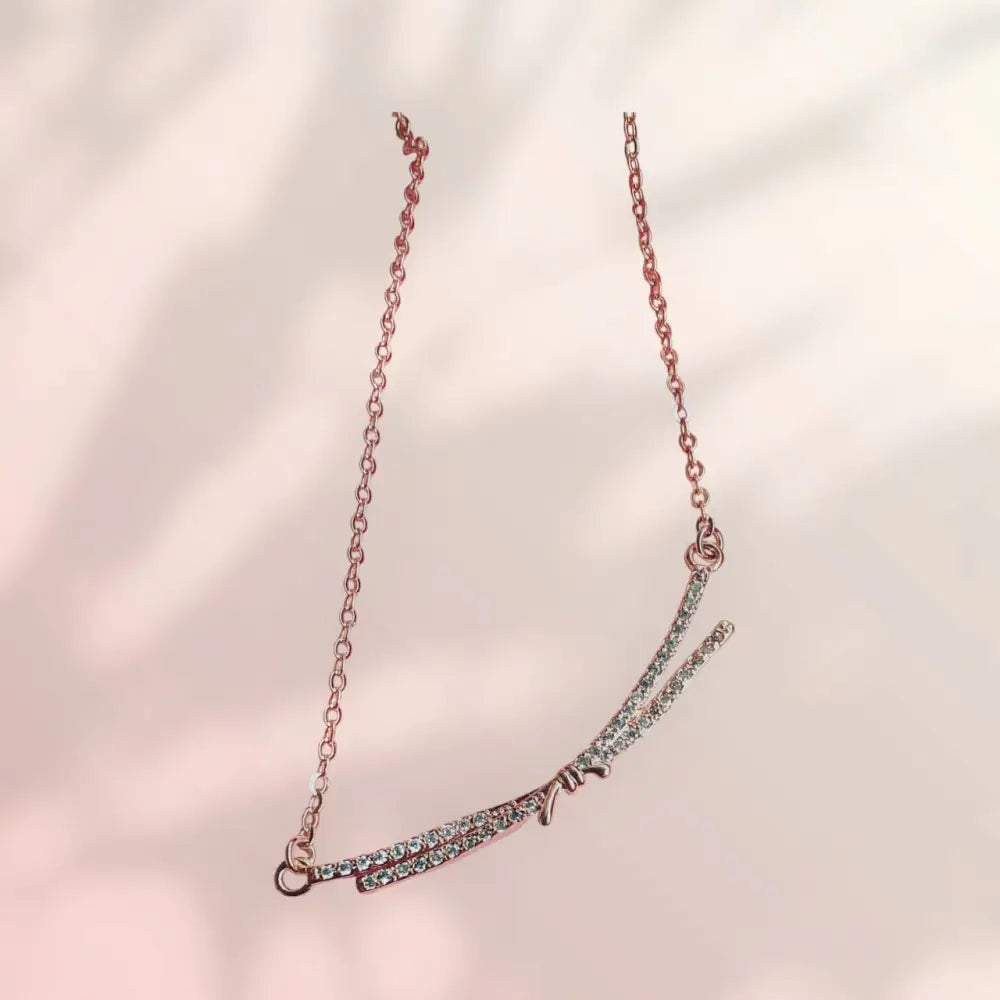 Adair Zirconia Knot Pendant Necklace - Necklace