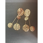 Adair’s Fusion Elegance Earrings Gold Plated - Earrings