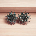 Celestial Heritage Earrings Oxidised - Earrings