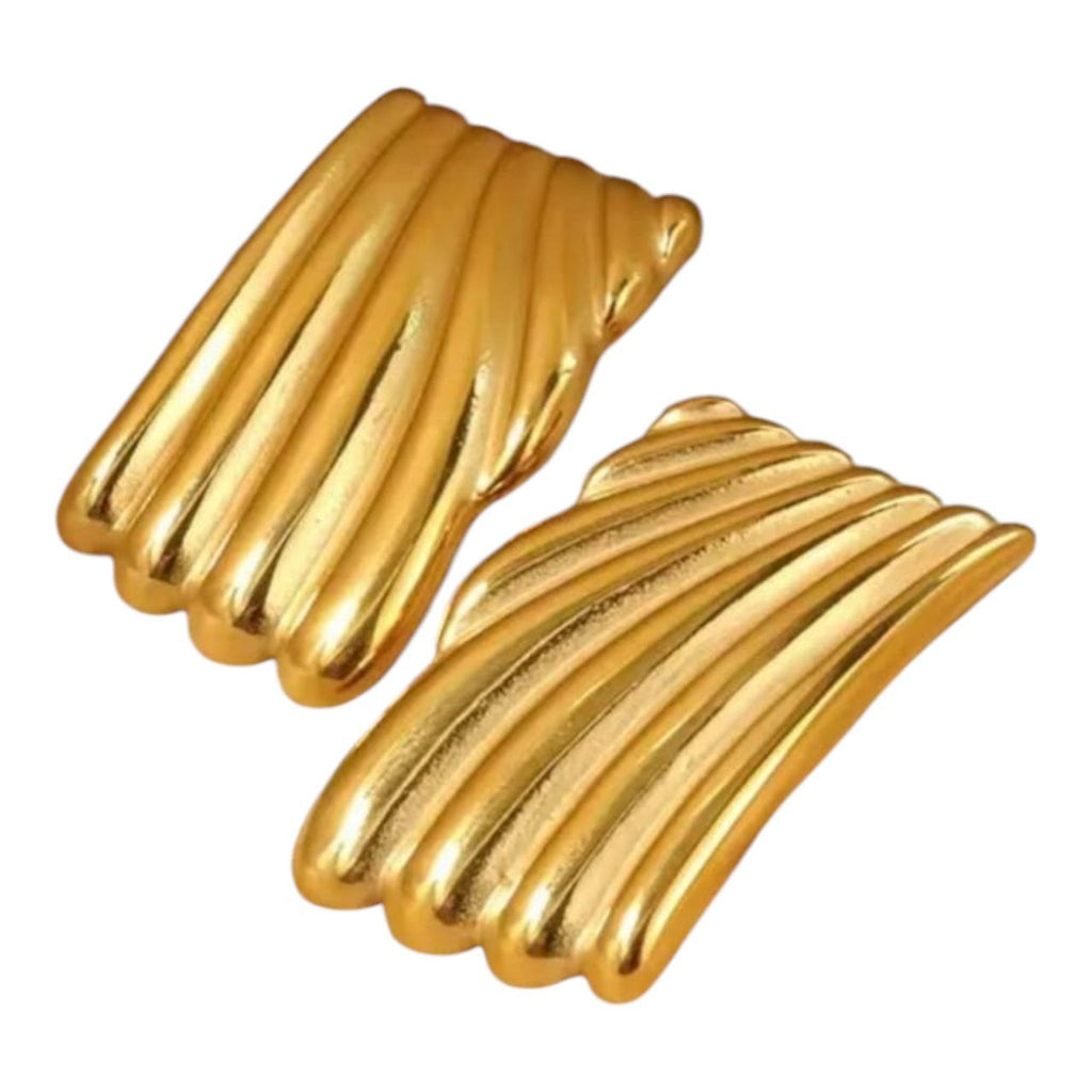 Rippled Gleam Clip-Ons