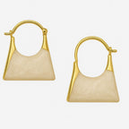 Mini Tote Charm Earrings