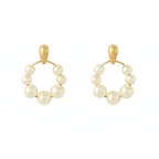 Gold-Plated Hoop Earrings