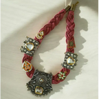 Vintage Charm Handwoven Necklace